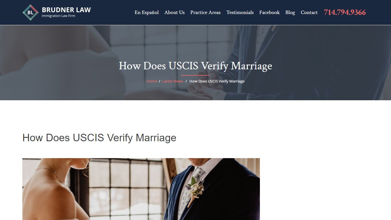 How Does USCIS Verify Marriage | Brudner Law